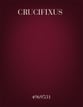 Crucifixus SATB choral sheet music cover